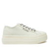 Кецове Tommy Jeans Foxing EN0EN02714 Екрю цвят на ниска цена