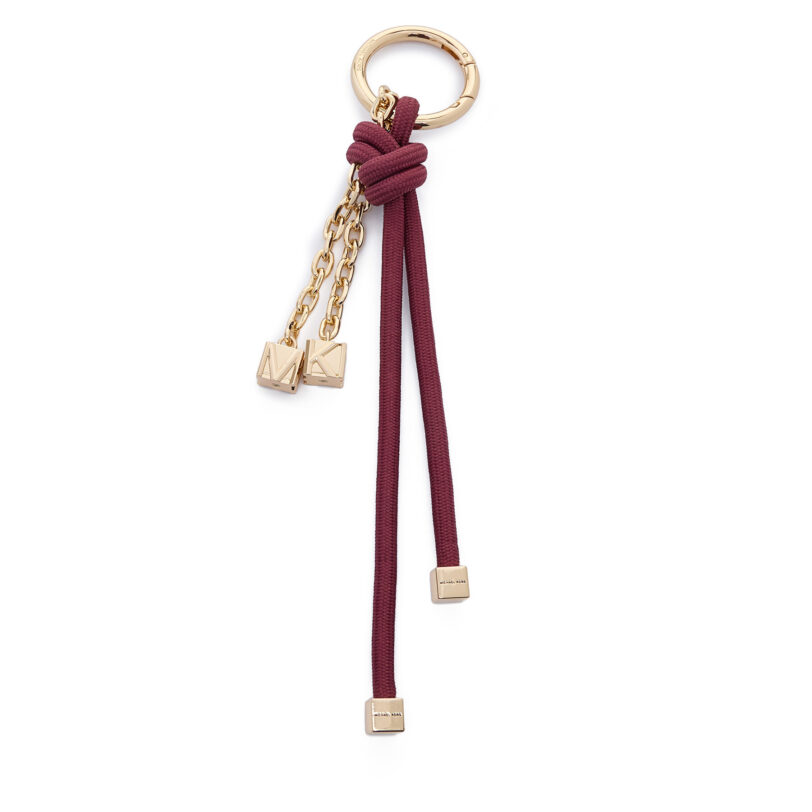Ключодържател MICHAEL Michael Kors 32T5GD0K1O Бордо цвят на ниска цена