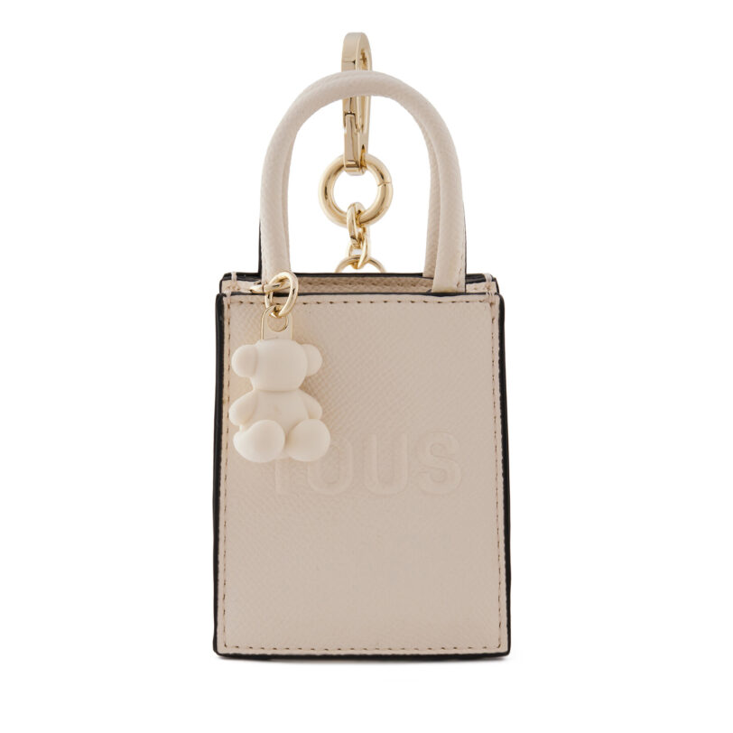 Ключодържател TOUS Mini Bolso Pop 2002203601 Бежов цвят на ниска цена