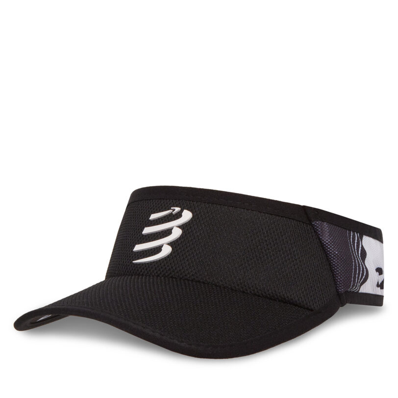 Козирка Compressport Visor Ultralight XHWU3899002TU Черен цвят на ниска цена