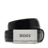 Колан BOSS J51741 M Черен цвят на ниска цена