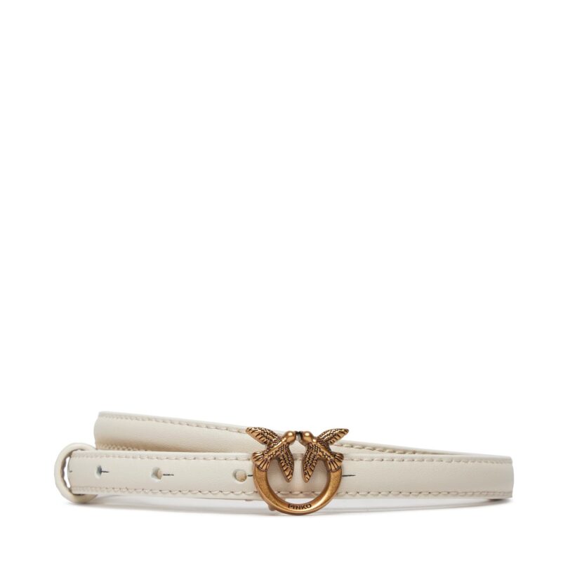 Колан в талията Pinko Love Berry H1 Belt PE 24 PLT01 102148 A0F1 Бял цвят на ниска цена