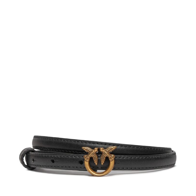 Колан в талията Pinko Love Berry H1 Belt PE 24 PLT01 102148 A0F1 Черен цвят на ниска цена