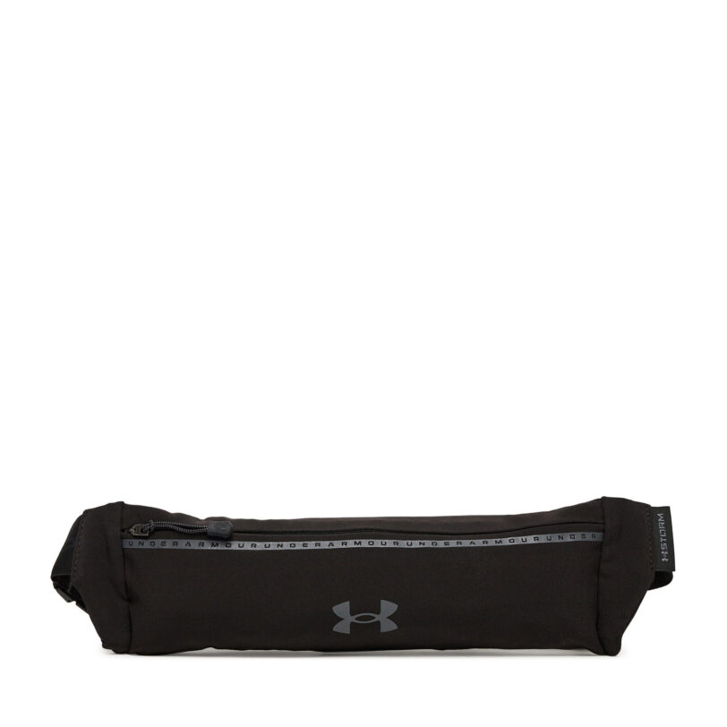 Колан-чантичка за спортуване Under Armour Ua Launch Run Belt 1388914 Черен цвят на ниска цена