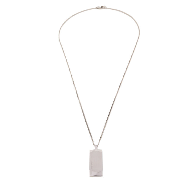 Колие Calvin Klein 35100011 Сребрист цвят на ниска цена