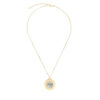 Колие Fossil Harlow Locket JF04738710 Златист цвят на ниска цена