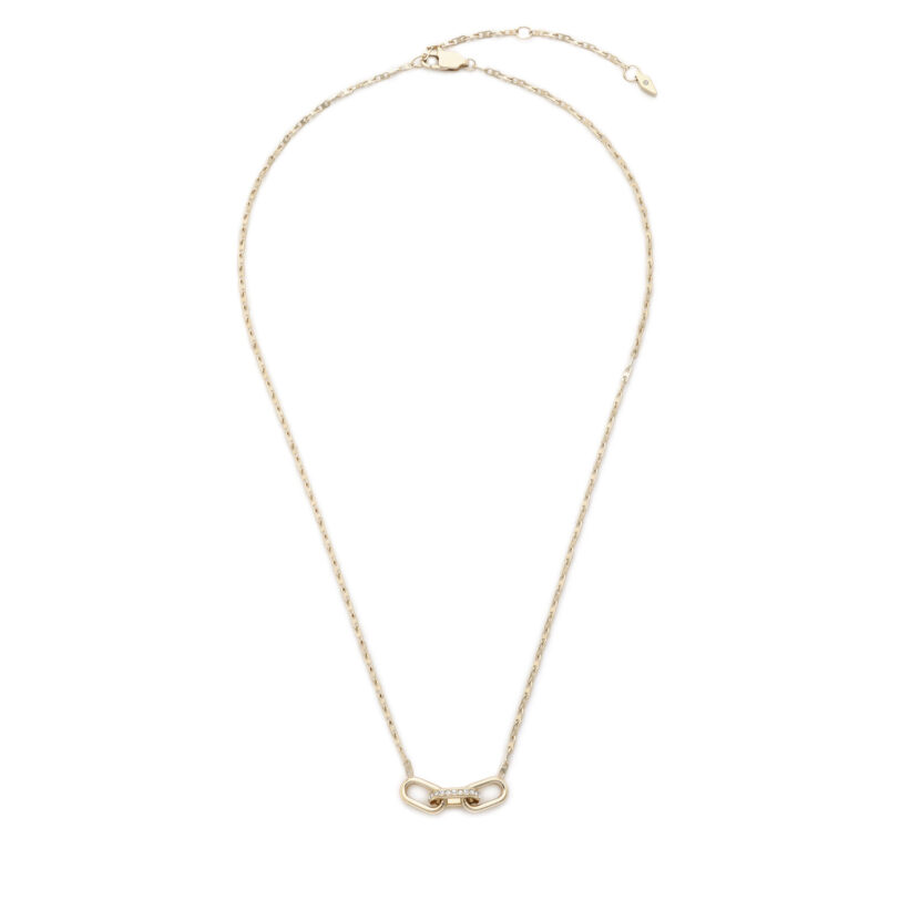 Колие Fossil JF04523710 Златист цвят на ниска цена