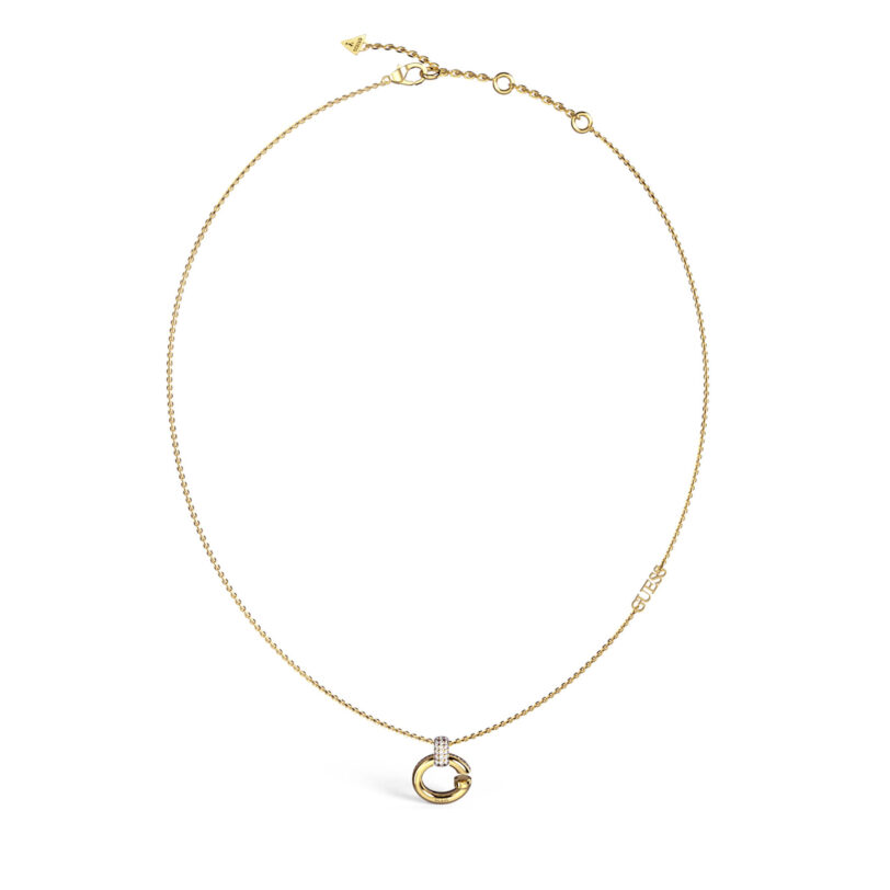 Колие Guess JUBN04 518JW Златист цвят на ниска цена