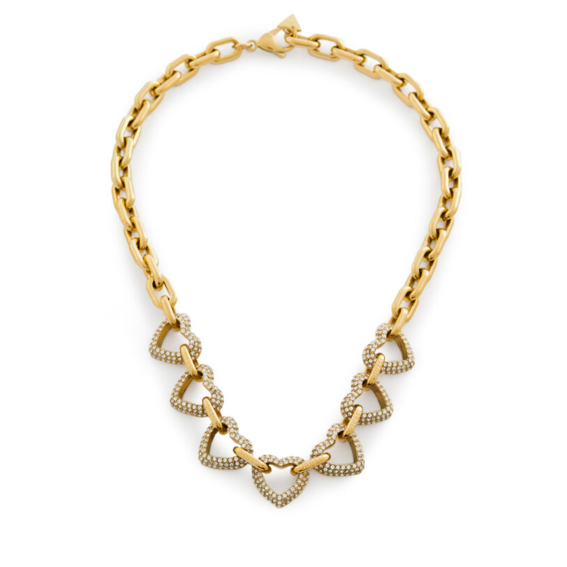 Колие Guess JUBN05 012JW Златист цвят на ниска цена
