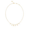 Колие Guess JUBN05 032JW Златист цвят на ниска цена