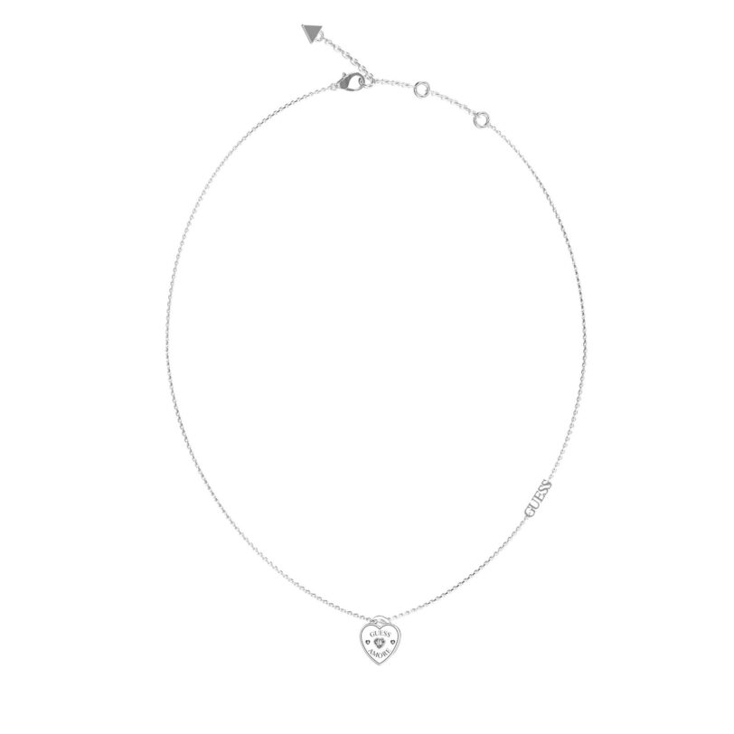 Колие Guess JUBN05 056JW Сребрист цвят на ниска цена