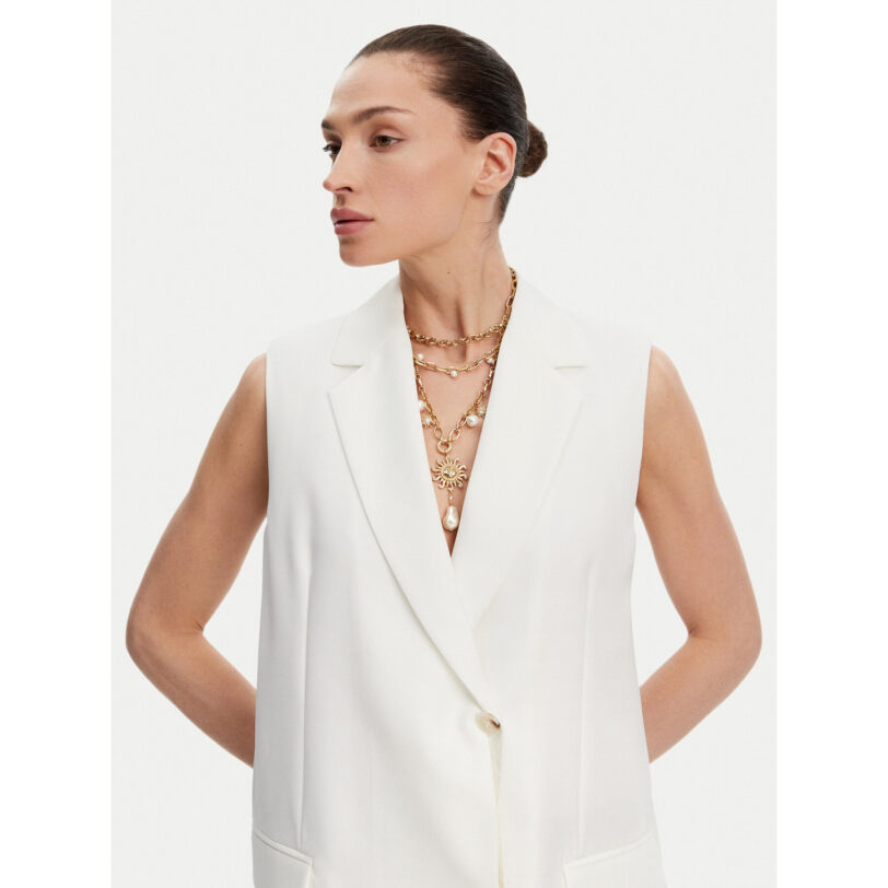 Колие Guess JUBN05 086JW Златист цвят на ниска цена