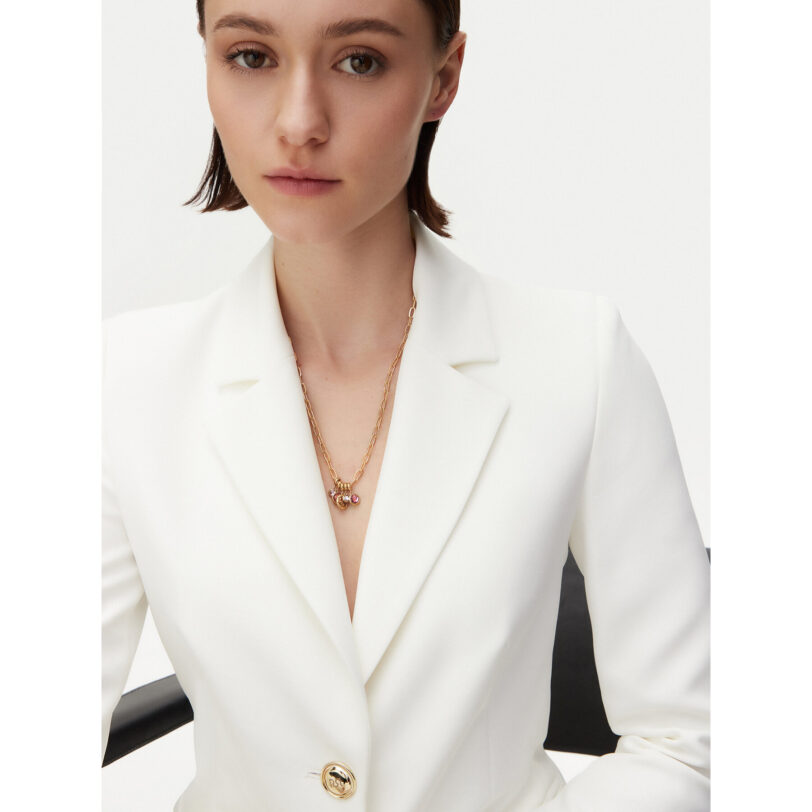 Колие Guess JUBN05 094JW Златист цвят на ниска цена