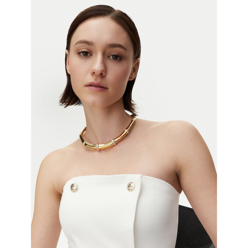 Колие Guess JUBN05 159JW Златист цвят на ниска цена