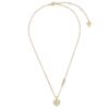 Колие Guess Lovely Guess JUBN03 035JW Позлатено с жълто злато цвят на ниска цена