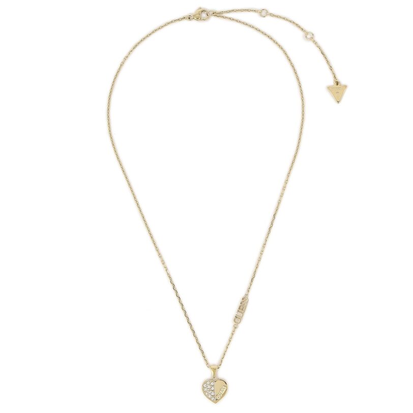 Колие Guess Lovely Guess JUBN03 035JW Позлатено с жълто злато цвят на ниска цена