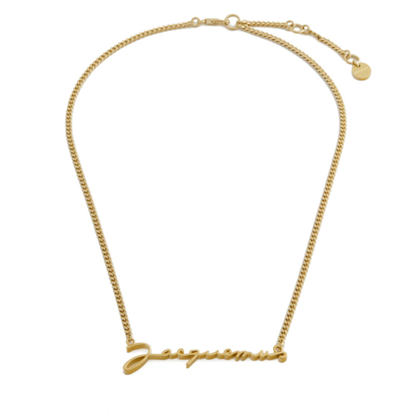 Колие JACQUEMUS 223JW333-5845 Златист цвят на ниска цена