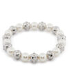 Колие Marc Jacobs Pearl Dot Statement Neklace 2R3JNC001J52 Сребрист цвят на ниска цена