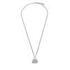 Колие Marc Jacobs The St. Marc Cuban-Link Chain Necklace 2F3JNC001J37 Сребрист цвят на ниска цена