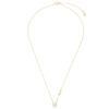 Колие Michael Kors Pave Halo Necklace MKC1208AN710 Златист цвят на ниска цена