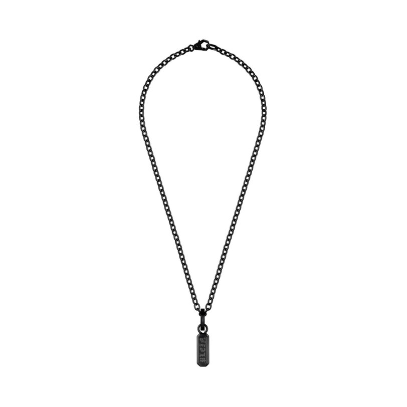 Колие PHILIPP PLEIN Gothic Tag PJTEA09NU Сребрист цвят на ниска цена