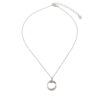 Колие U.S. Polo Assn. JW2012NK Сребрист цвят на ниска цена