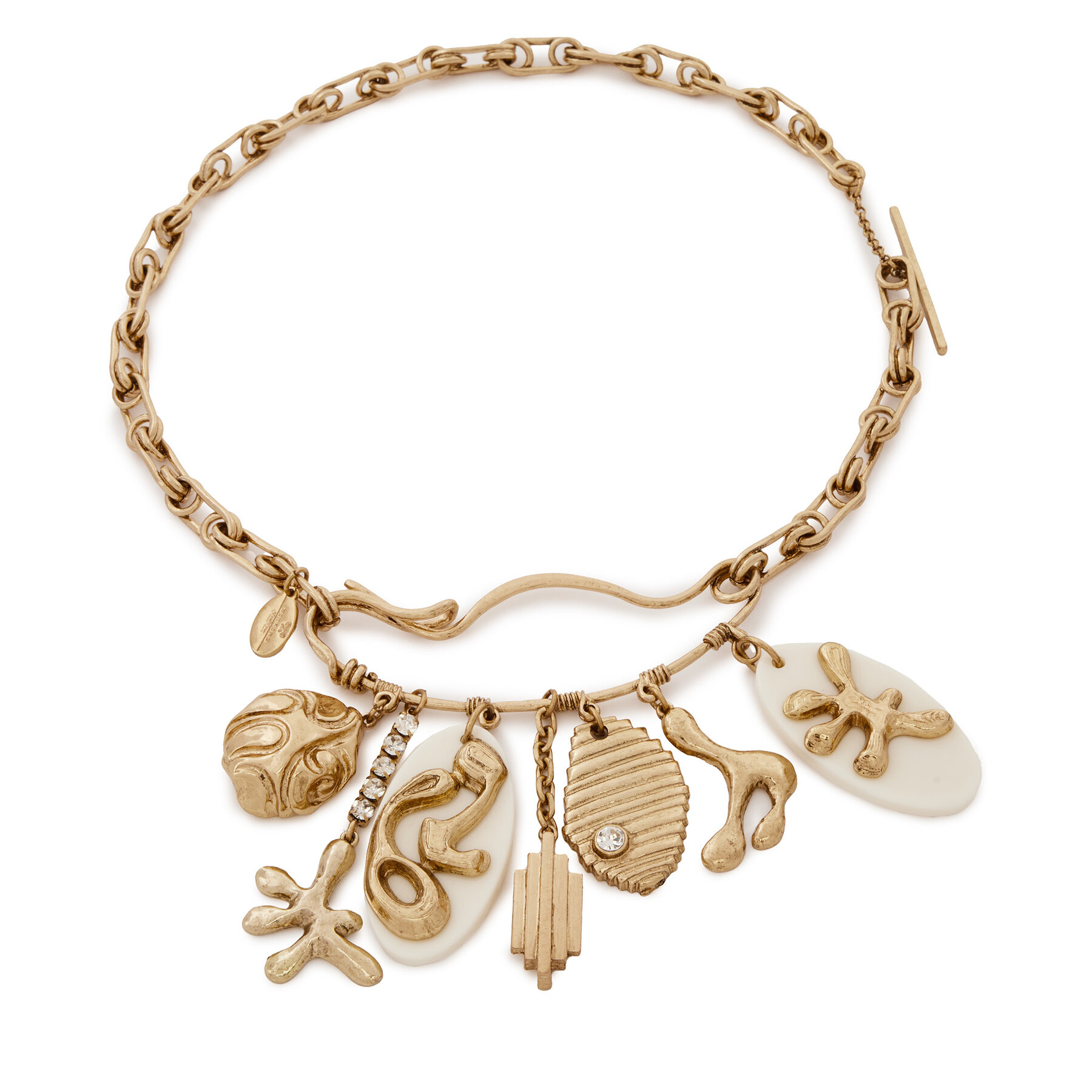 Колие Weekend Max Mara Zelia 2515751115650 Златист цвят на ниска цена