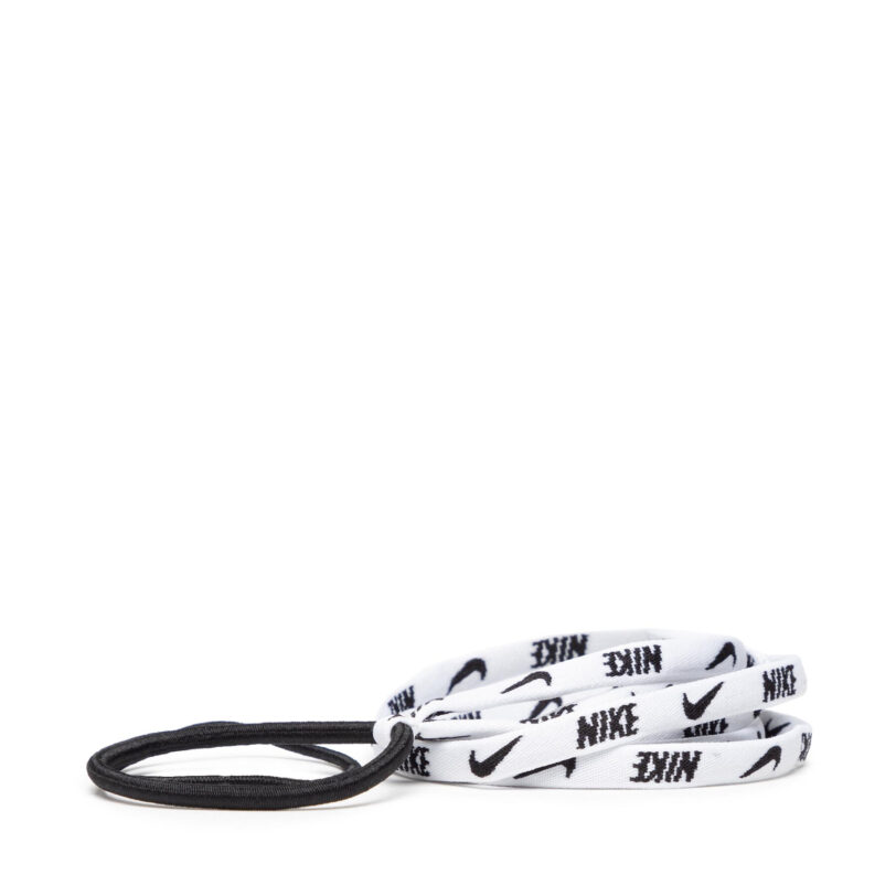 Комплект 2 ластика за коса Nike N1002632101 Бял цвят на ниска цена