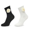 Комплект 2 чифта дълги чорапи дамски Aldo Rosettesocks 13939716 Черен цвят на ниска цена