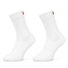Комплект 2 чифта дълги чорапи дамски HUGO 50502046 Бял цвят на ниска цена