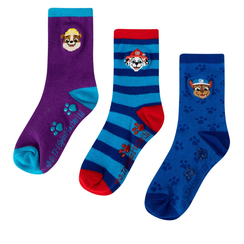 Комплект 2 чифта дълги чорапи детски Paw Patrol ACCCS-SS24-511PAW Син цвят на ниска цена