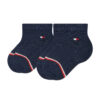 Комплект 2 чифта дълги чорапи детски Tommy Hilfiger 701220516 Тъмносин цвят на ниска цена