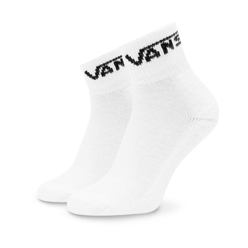 Комплект 2 чифта дълги чорапи детски Vans Drop V Classic VN0A7PTC Бял цвят на ниска цена