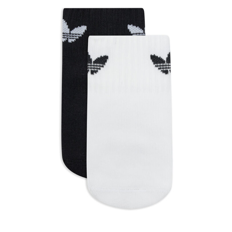 Комплект 2 чифта дълги чорапи детски adidas Anti-Slip IQ3390 Цветен цвят на ниска цена