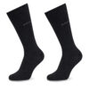 Комплект 2 чифта дълги чорапи мъжки BOSS 50538200 Черен цвят на ниска цена