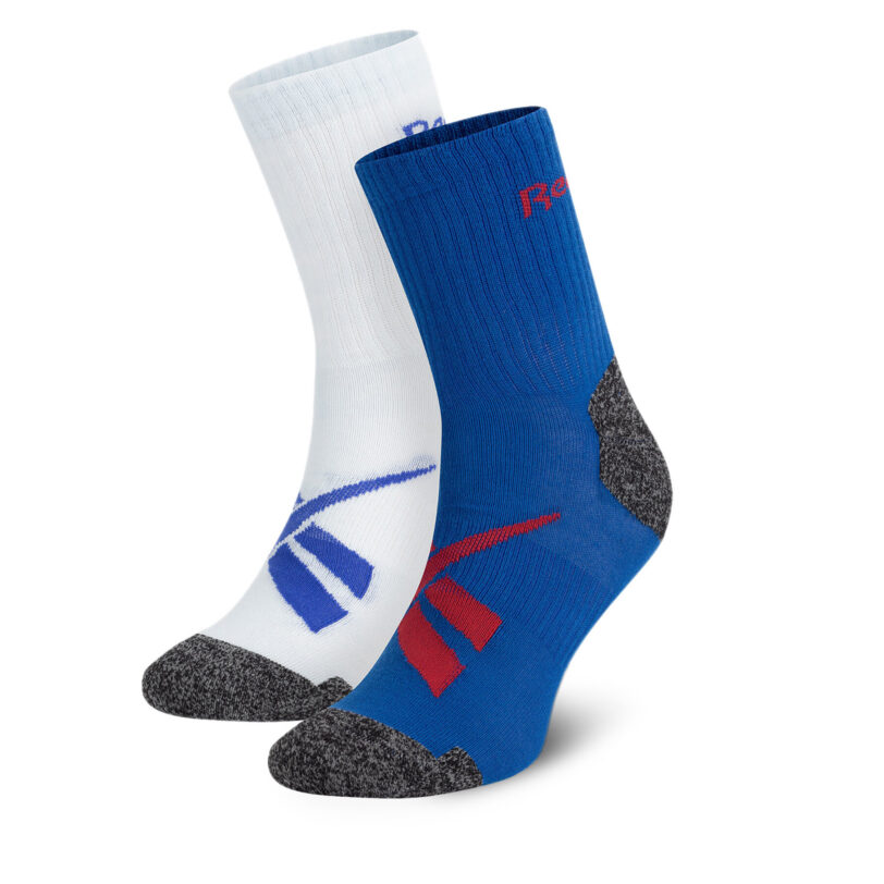 Комплект 2 чифта дълги чорапи мъжки Reebok R0418-SS24 (2-pack) Цветен цвят на ниска цена