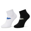 Комплект 2 чифта къси чорапи мъжки Emporio Armani EM000538 AF12299 MC001 Черен цвят на ниска цена