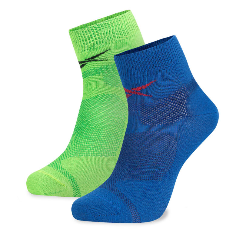 Комплект 2 чифта къси чорапи унисекс Reebok R0403-SS24 (2-pack) Син цвят на ниска цена