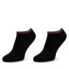 Комплект 2 чифта терлик унисекс Tommy Hilfiger 701228178 Черен цвят на ниска цена