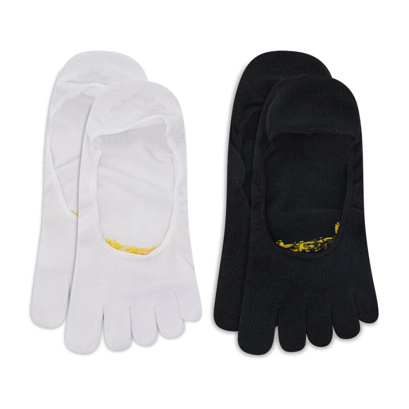 Комплект 2 чифта терлик унисекс Vibram Fivefingers Ghost S15G12P Бял цвят на ниска цена