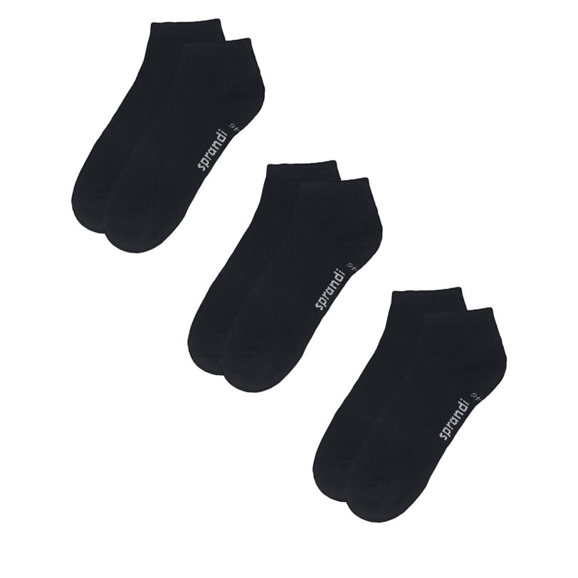 Комплект 3 чифта дълги чорапи дамски Sprandi 0WB-002-AW23 (3-pack) Черен цвят на ниска цена