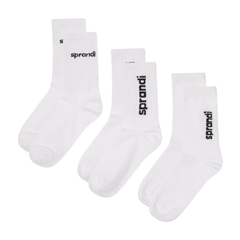 Комплект 3 чифта дълги чорапи дамски Sprandi 0WB-004-SS23 Бял цвят на ниска цена