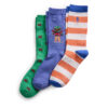 Комплект 3 чифта дълги чорапи детски Polo Ralph Lauren 444969087001 Цветен цвят на ниска цена