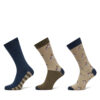 Комплект 3 чифта дълги чорапи мъжки Barbour Beagle Dog MGS0070BE31 Бежов цвят на ниска цена