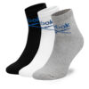 Комплект 3 чифта дълги чорапи мъжки Reebok R0255-SS24 (3-pack) Цветен цвят на ниска цена
