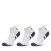 Комплект 3 чифта дълги чорапи мъжки Under Armour Performance Tech 1379510 Бял цвят на ниска цена