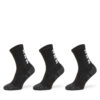 Комплект 3 чифта дълги чорапи мъжки Under Armour UA Perform Tech 3p Crew 1379515 Черен цвят на ниска цена