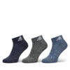 Комплект 3 чифта дълги чорапи мъжки adidas Cushioned IP0403 Цветен цвят на ниска цена