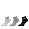 Комплект 3 чифта дълги чорапи мъжки adidas Mid Crew IJ5612 Цветен цвят на ниска цена