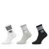 Комплект 3 чифта дълги чорапи мъжки adidas Mid Cut Crew IL5023 Цветен цвят на ниска цена
